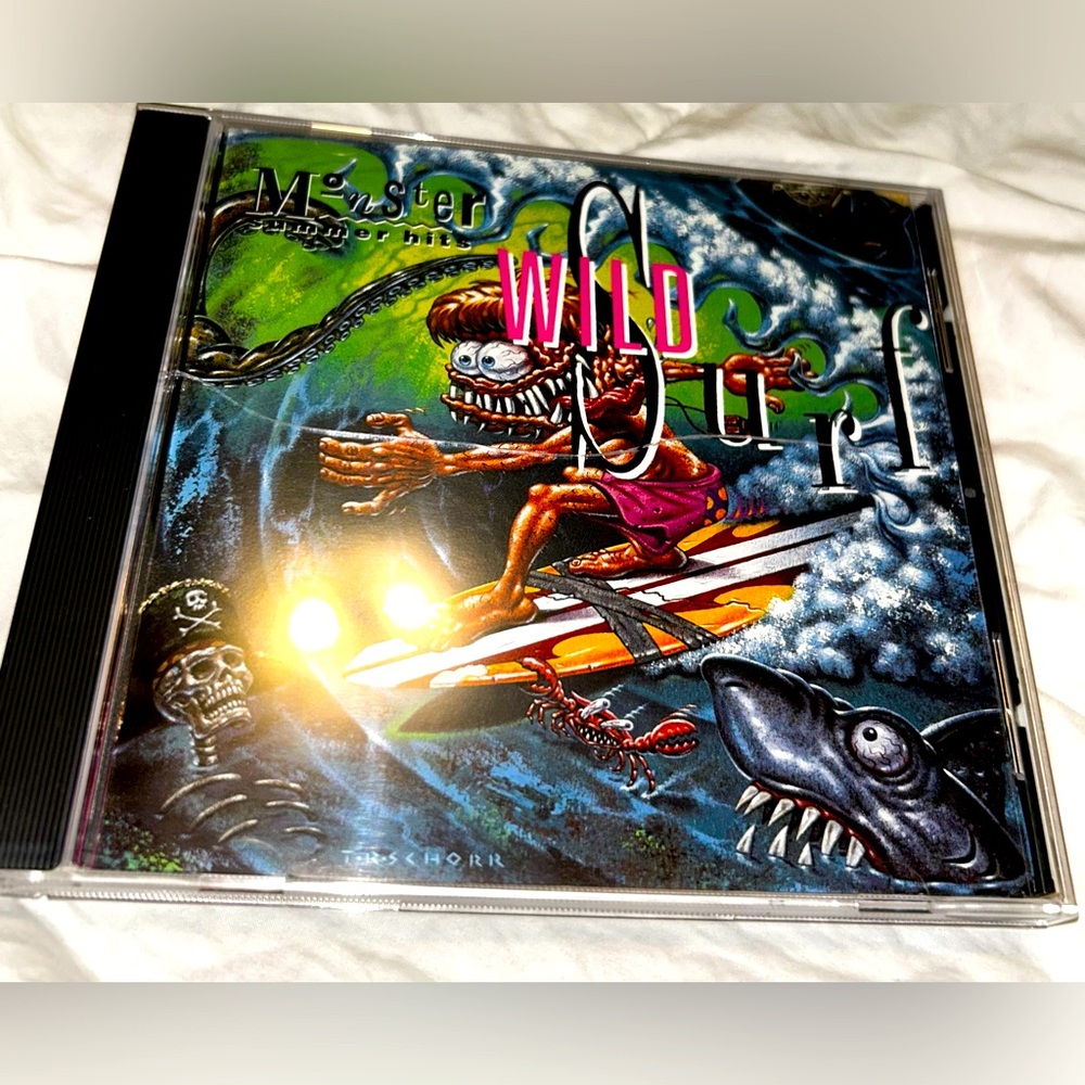 Monster Summer Hits Wild Surf CD Ed Roth Cover Art 1991